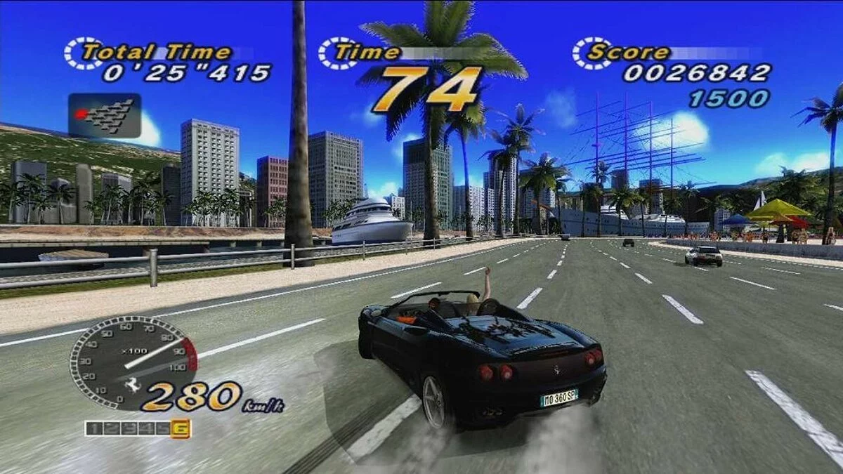 Скриншоты из OutRun Online Arcade / Картинка 30
