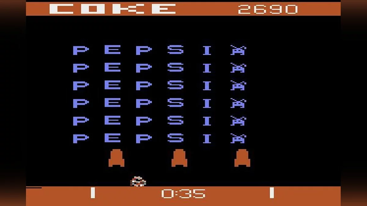 Скриншоты из Pepsi Invaders / Картинка 8