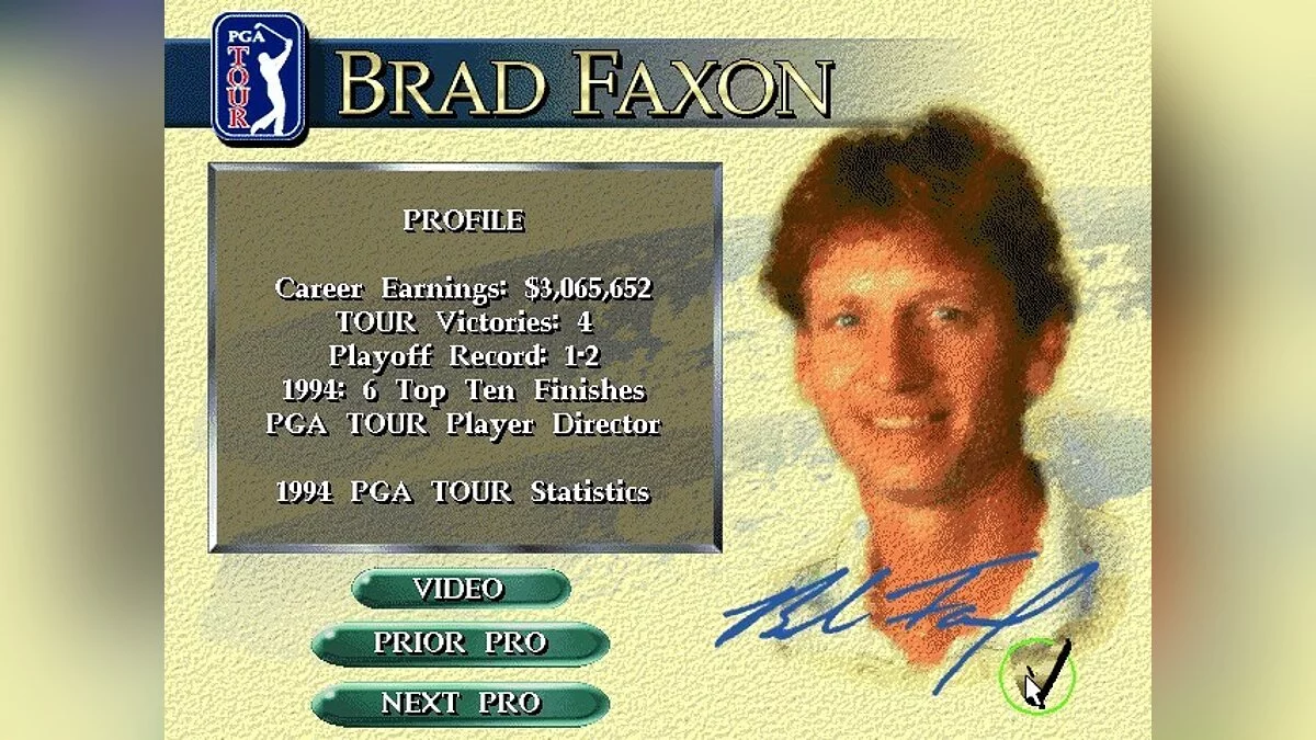Скриншоты из PGA Tour 96 / Картинка 59