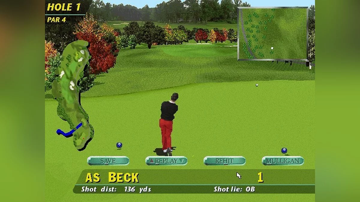 Скриншоты из PGA Tour 96 / Картинка 65