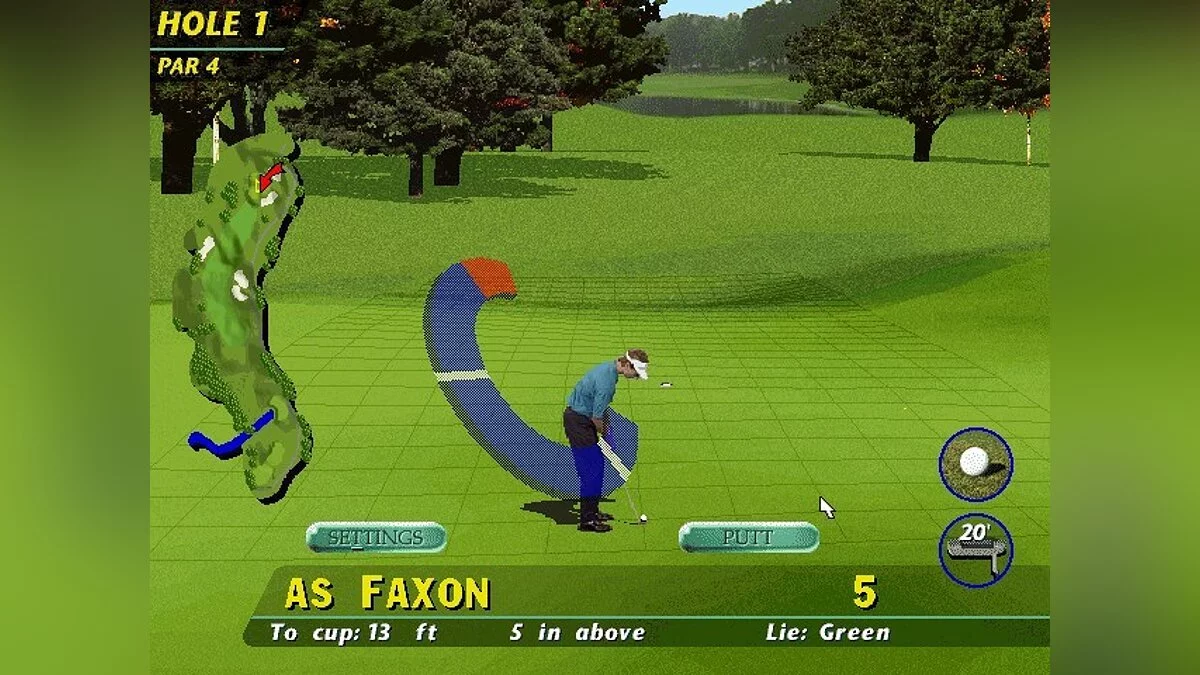 Скриншоты из PGA Tour 96 / Картинка 66