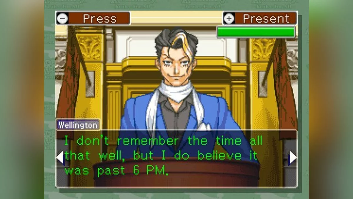 Скриншоты из Phoenix Wright: Ace Attorney - Justice for All / Картинка 14