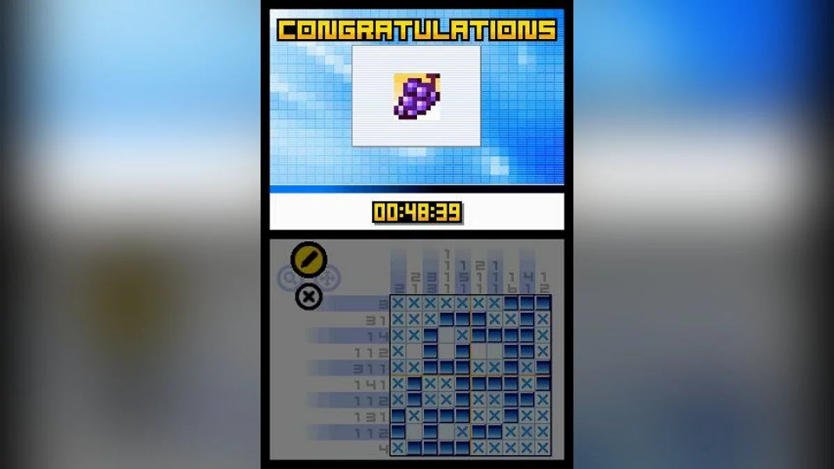 Скриншоты из Picross DS / Картинка 12