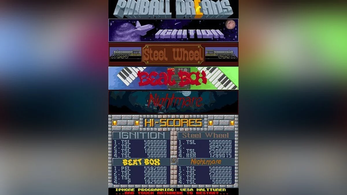 Скриншоты из Pinball Dreams / Картинка 57
