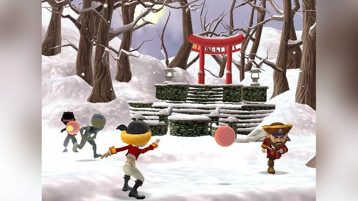 Скриншоты из Pirates vs. Ninjas Dodgeball / Картинка 1