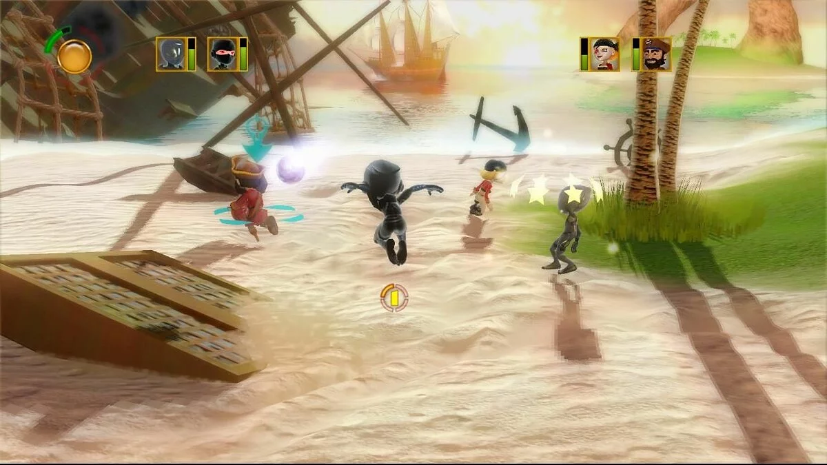 Скриншоты из Pirates vs. Ninjas Dodgeball / Картинка 14