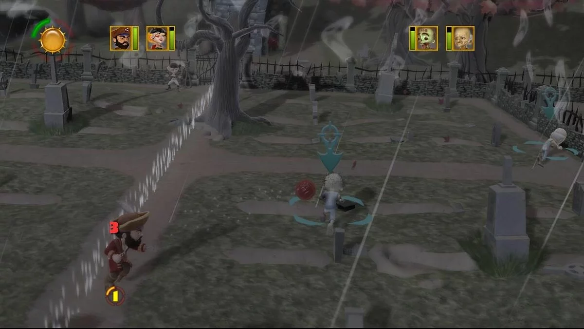 Скриншоты из Pirates vs. Ninjas Dodgeball / Картинка 20