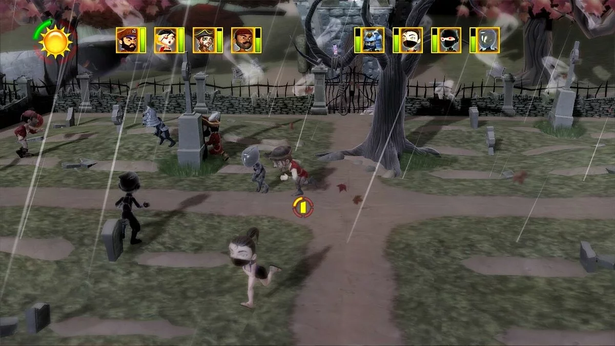 Скриншоты из Pirates vs. Ninjas Dodgeball / Картинка 44