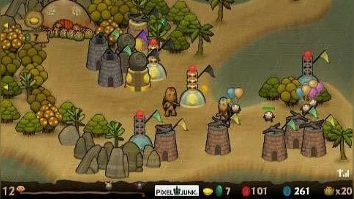 Скриншоты из PixelJunk Monsters / Картинка 34