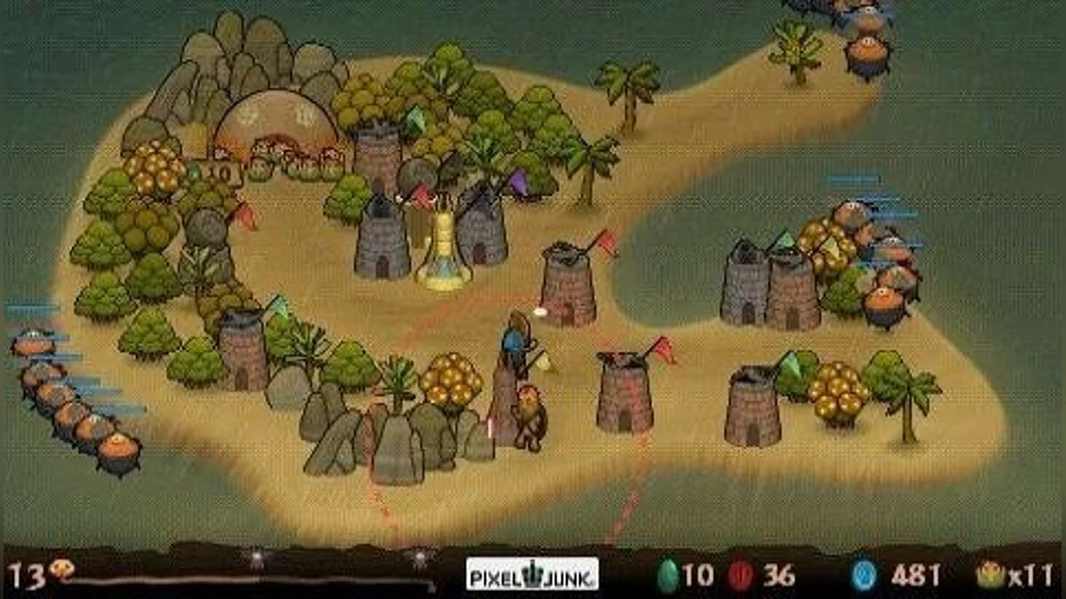 Скриншоты из PixelJunk Monsters / Картинка 38
