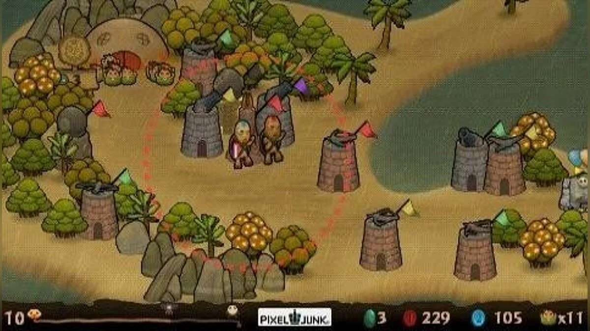 Скриншоты из PixelJunk Monsters / Картинка 39