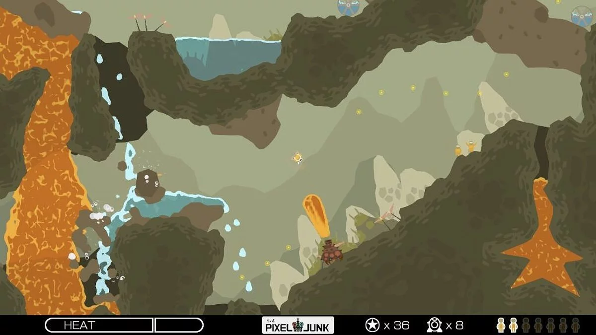 Скриншоты из PixelJunk Shooter / Картинка 27