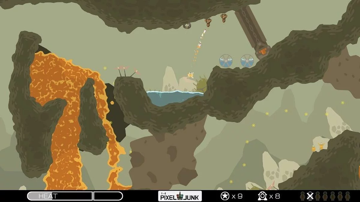 Скриншоты из PixelJunk Shooter / Картинка 28