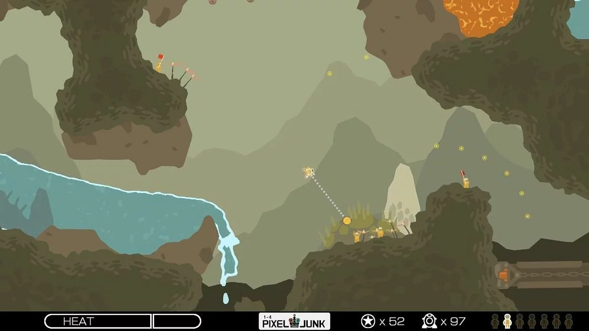 Скриншоты из PixelJunk Shooter / Картинка 30