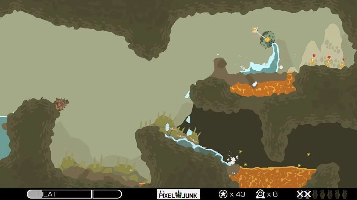 Скриншоты из PixelJunk Shooter / Картинка 31