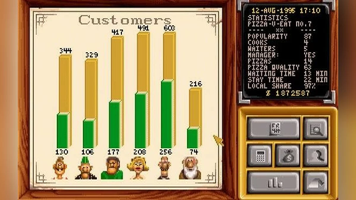 Скриншоты из Pizza Tycoon / Картинка 12
