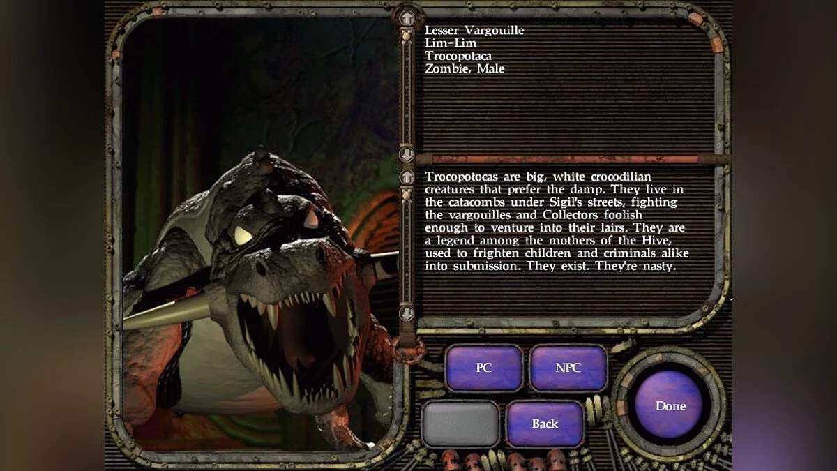 Скриншоты из Planescape: Torment / Картинка 98