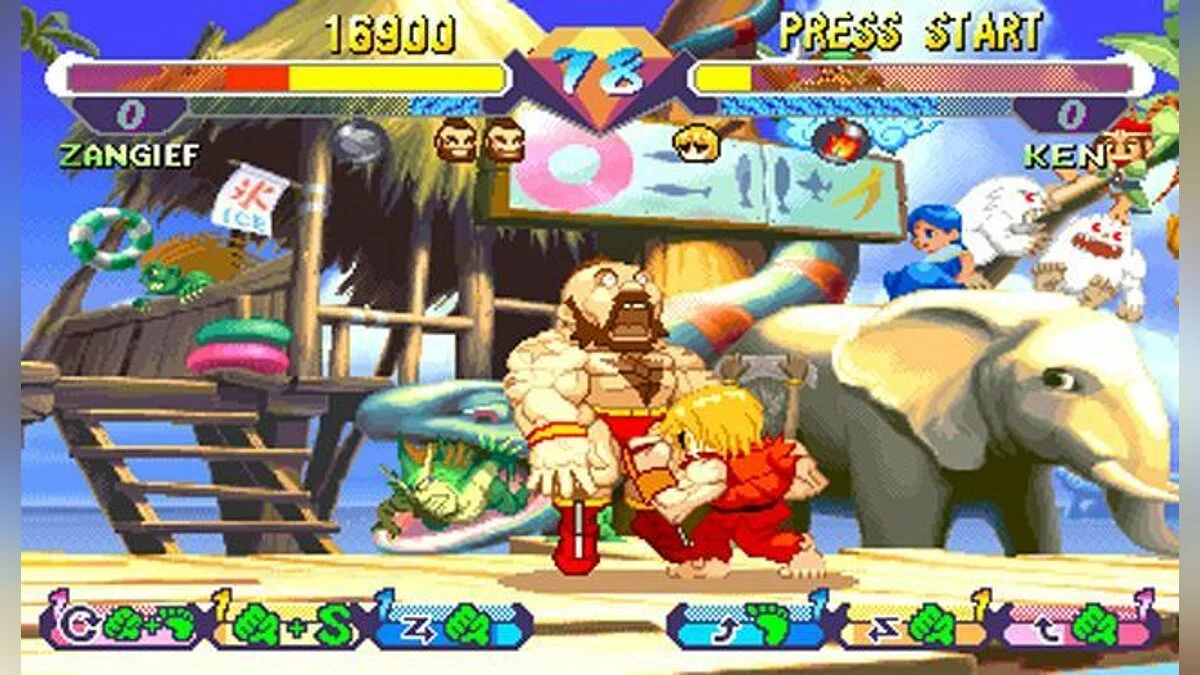 Скриншоты из Pocket Fighter (1998) / Картинка 10
