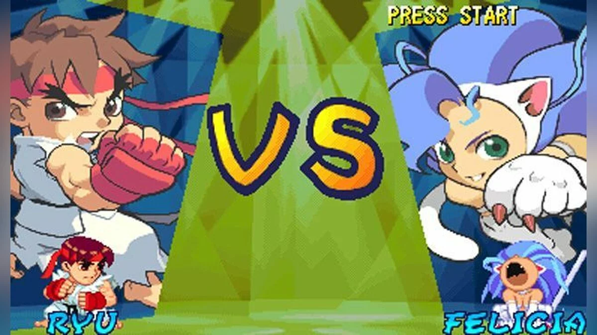 Скриншоты из Pocket Fighter (1998) / Картинка 33