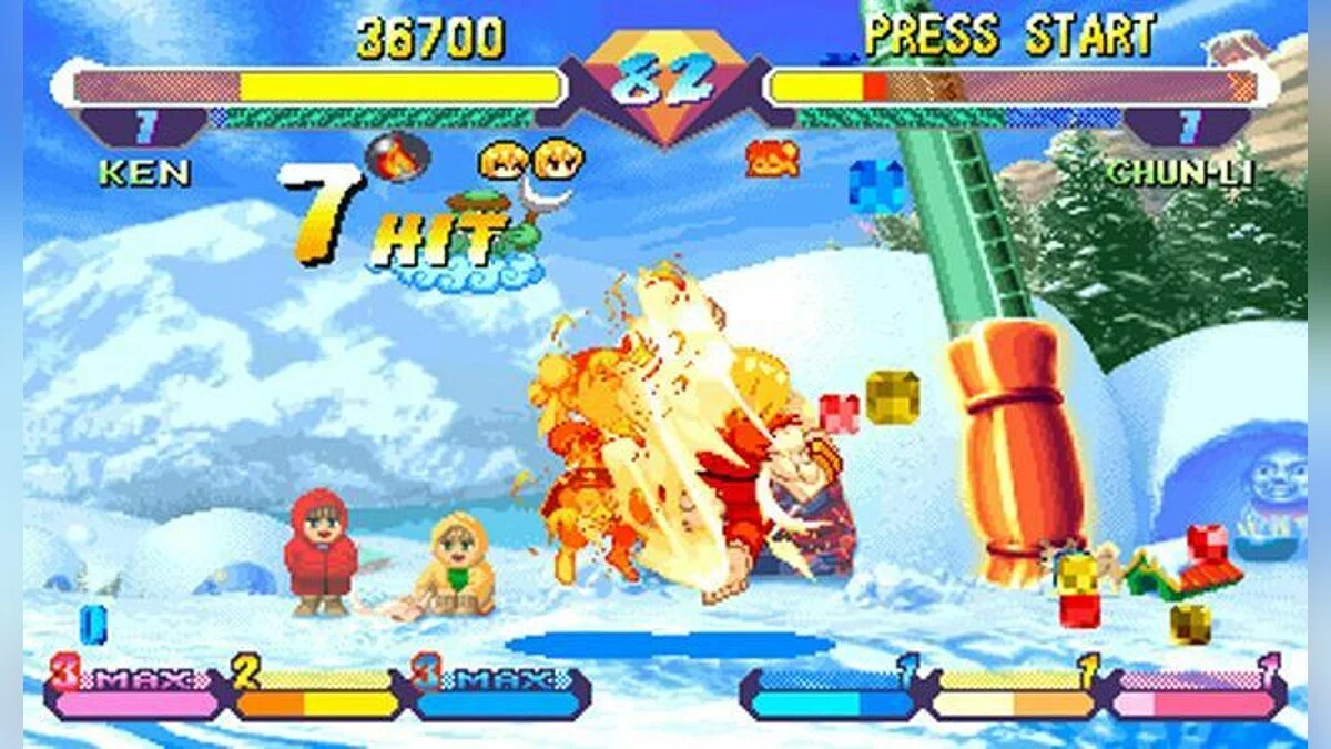 Скриншоты из Pocket Fighter (1998) / Картинка 48