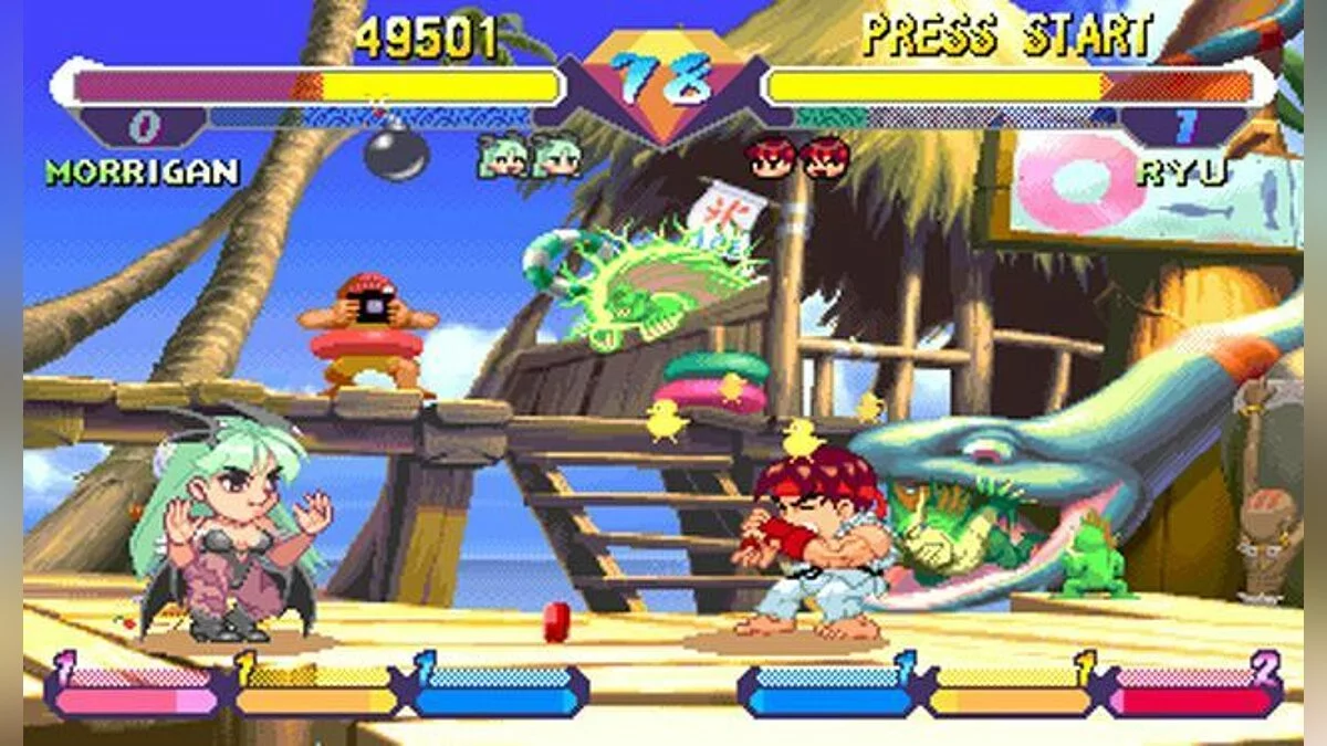 Скриншоты из Pocket Fighter (1998) / Картинка 56