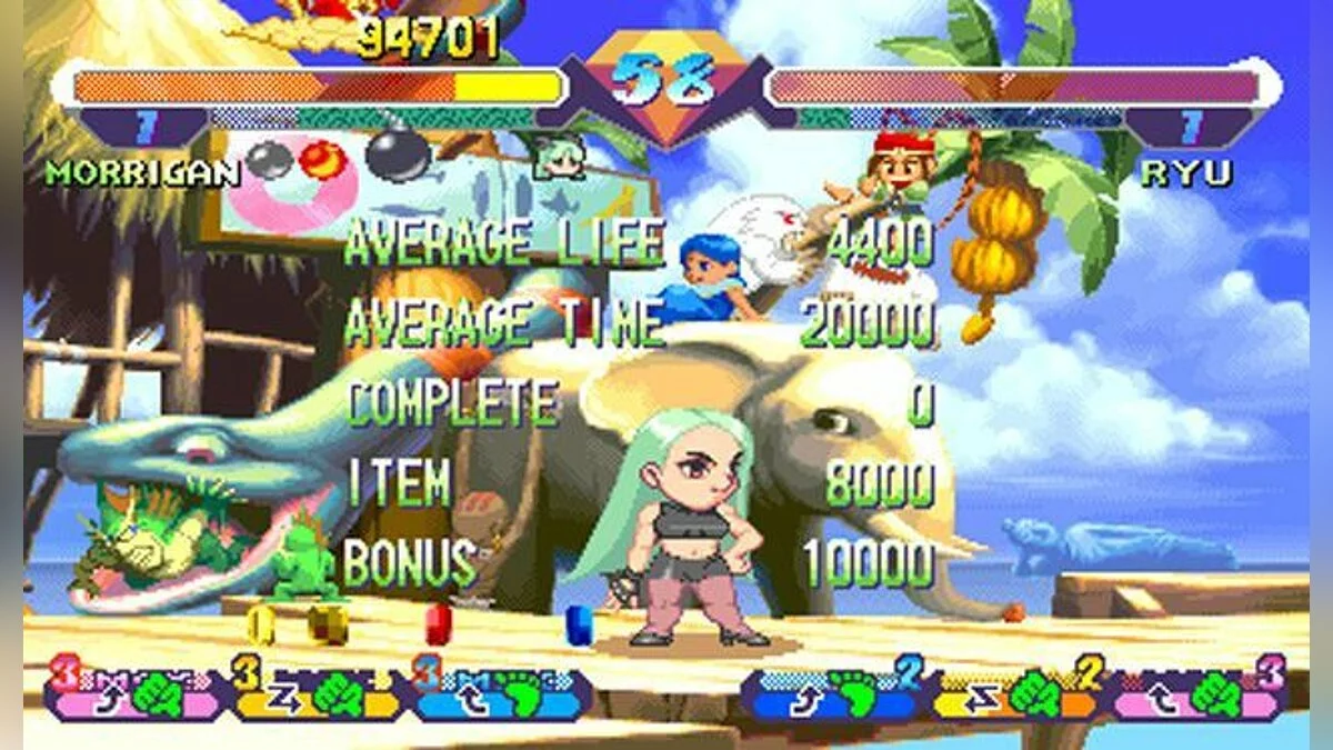 Скриншоты из Pocket Fighter (1998) / Картинка 58