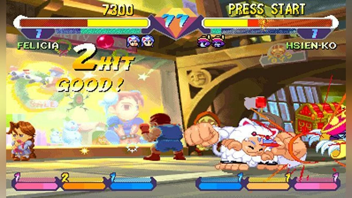 Скриншоты из Pocket Fighter (1998) / Картинка 66