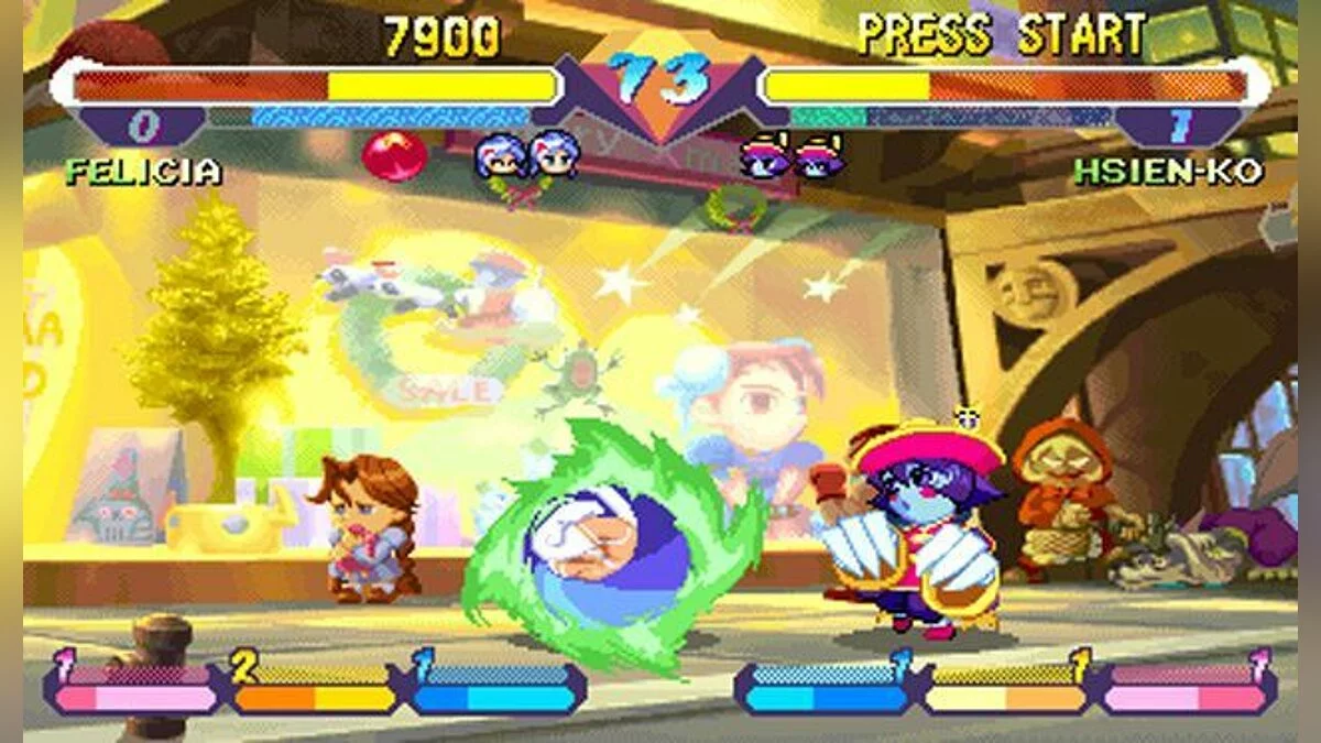Скриншоты из Pocket Fighter (1998) / Картинка 67
