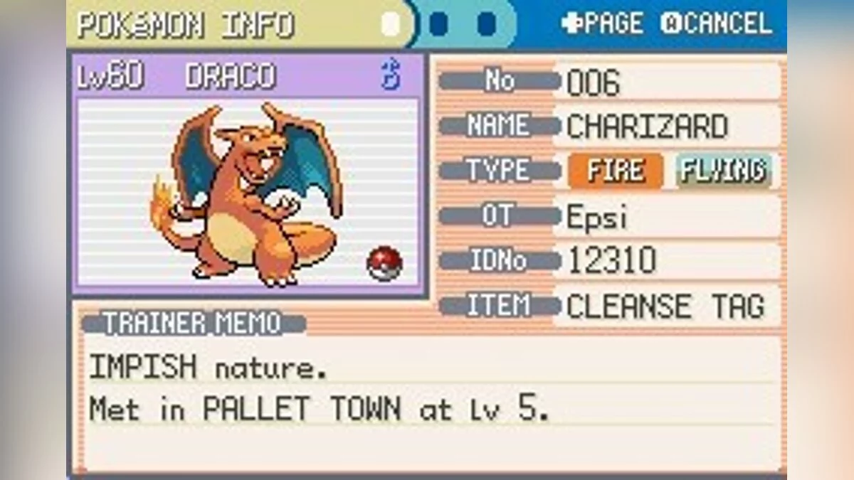 Скриншоты из Pokémon LeafGreen Version / Картинка 127