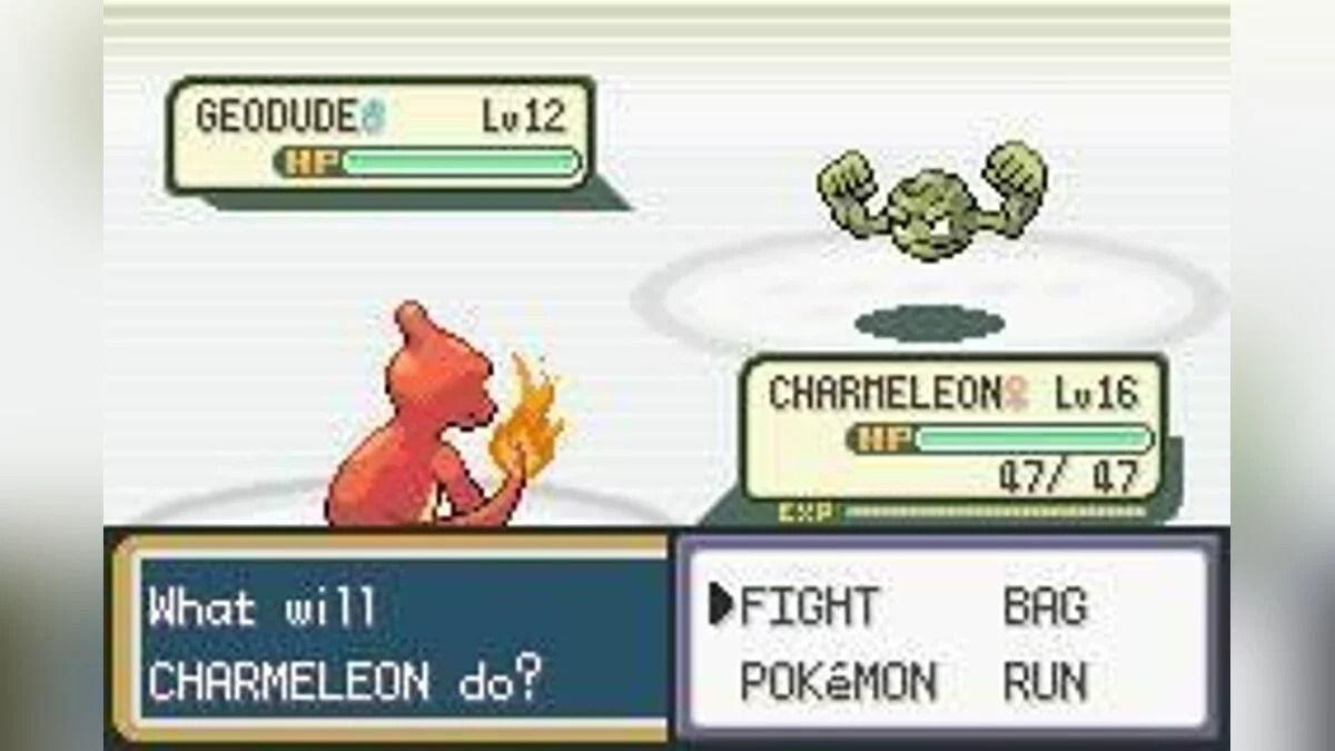 Скриншоты из Pokémon LeafGreen Version / Картинка 108