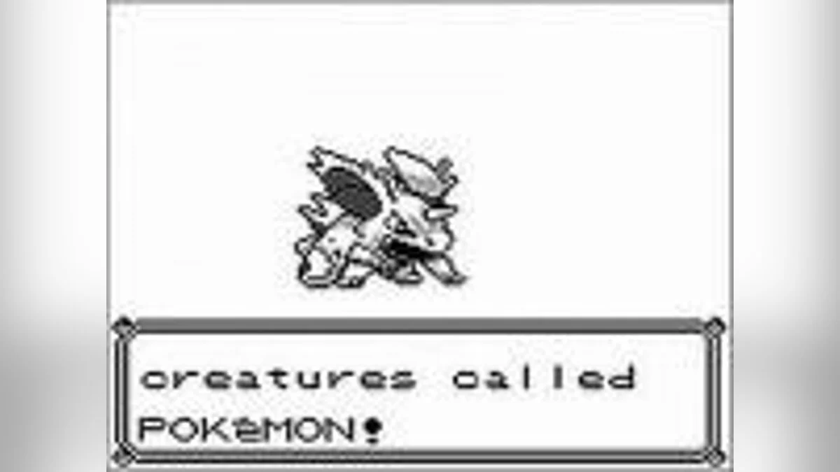 Скриншоты из Pokemon Red and Blue / Картинка 2