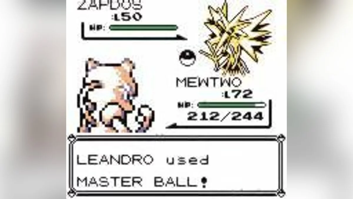 Скриншоты из Pokemon Red and Blue / Картинка 4