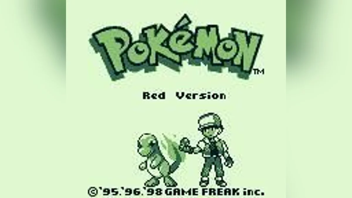 Скриншоты из Pokemon Red and Blue / Картинка 5
