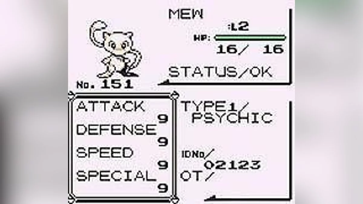 Скриншоты из Pokemon Red and Blue / Картинка 13