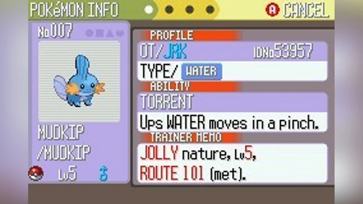Скриншоты из Pokémon Ruby Version / Картинка 54