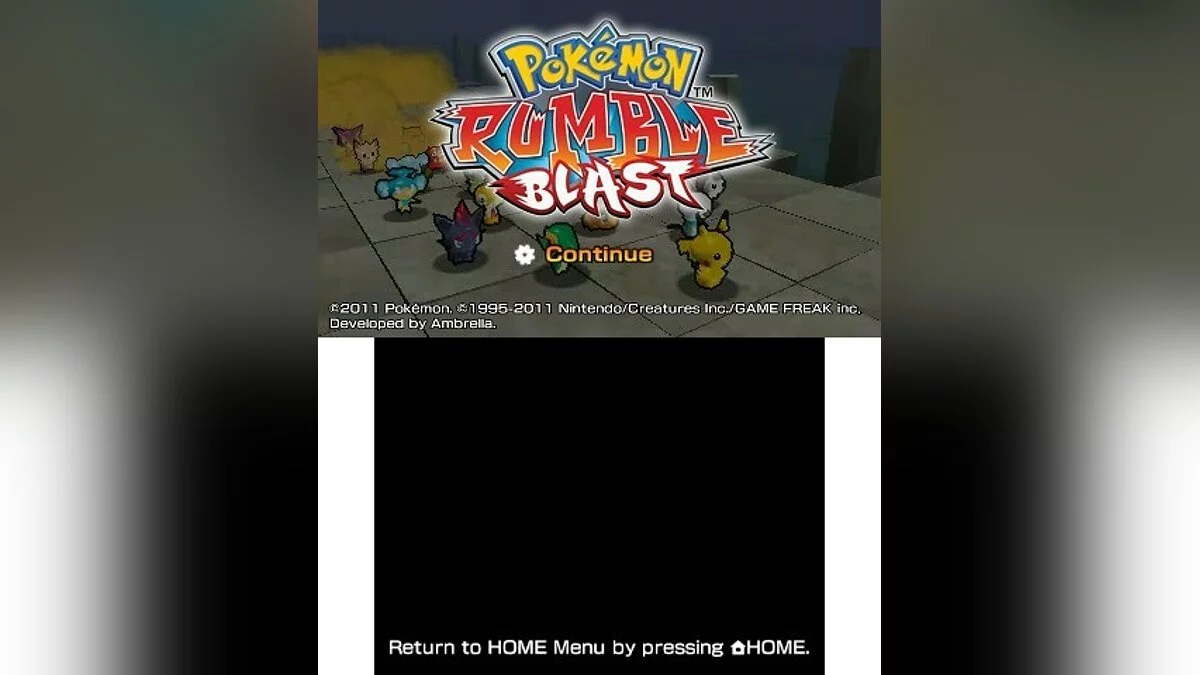 Скриншоты из Pokémon Rumble Blast / Картинка 37