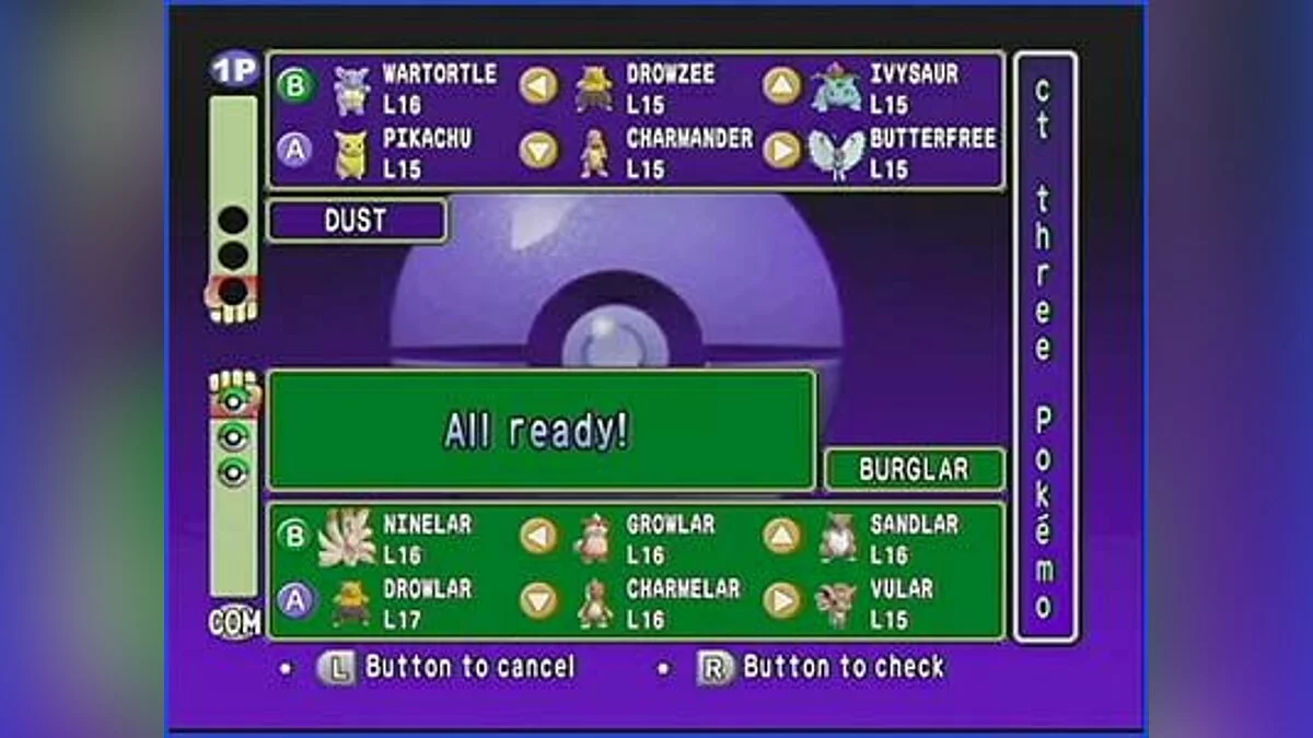 Скриншоты из Pokémon Stadium / Картинка 10