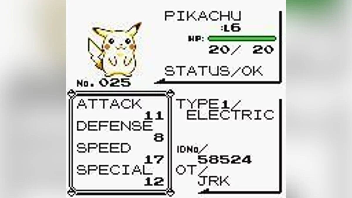 Скриншоты из Pokémon Yellow Version: Special Pikachu Edition / Картинка 5