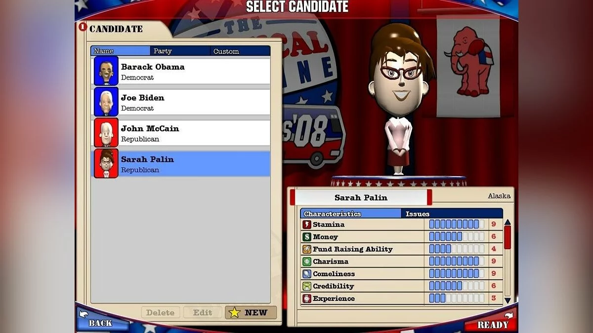 Скриншоты из Political Machine 2008 / Картинка 53