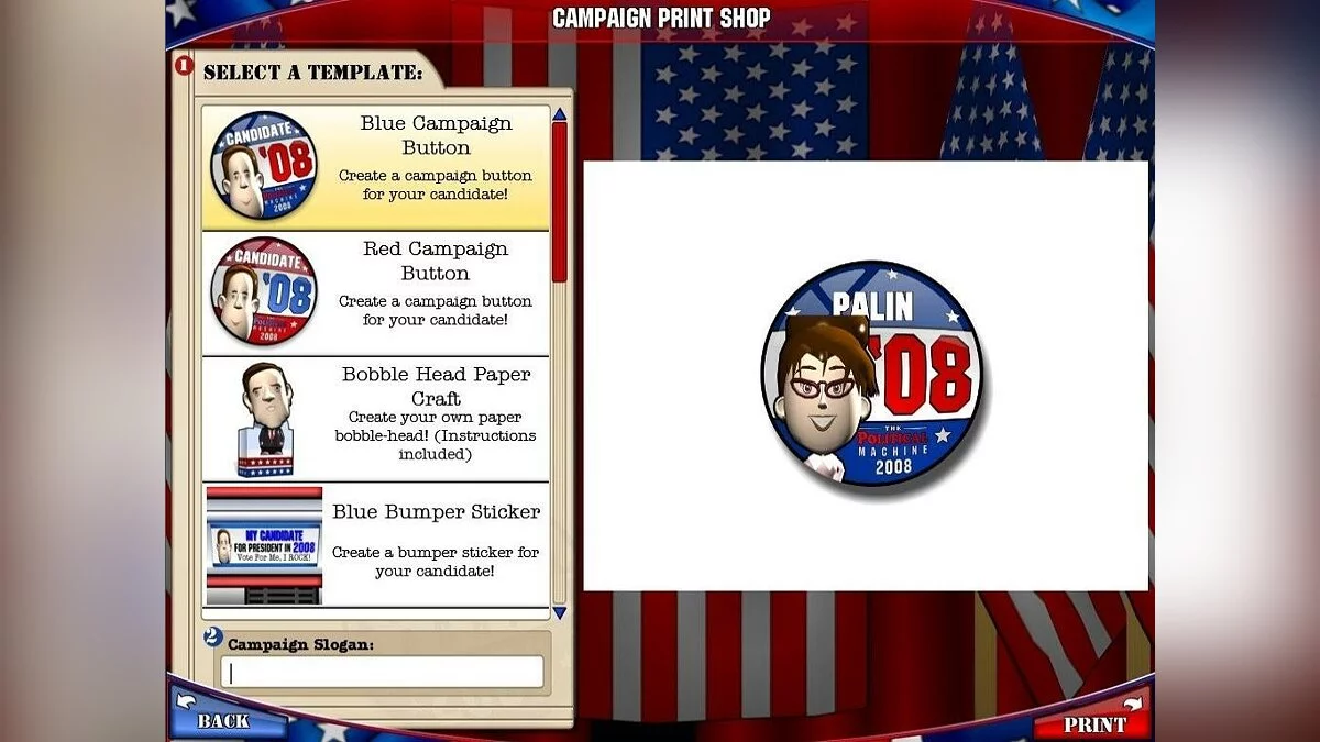 Скриншоты из Political Machine 2008 / Картинка 55