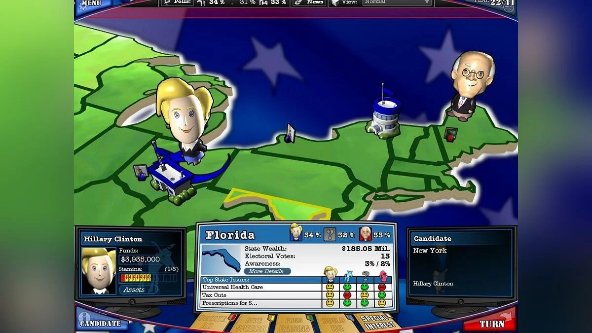 Скриншоты из Political Machine 2008 / Картинка 62