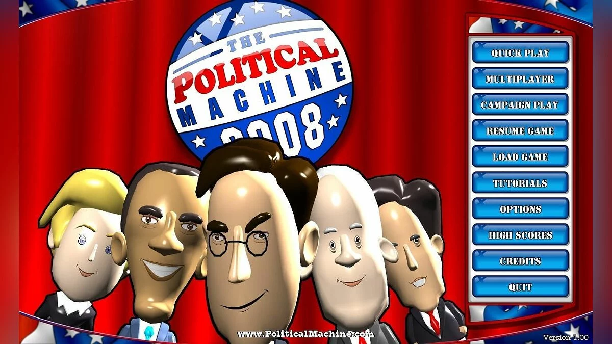 Скриншоты из Political Machine 2008 / Картинка 1