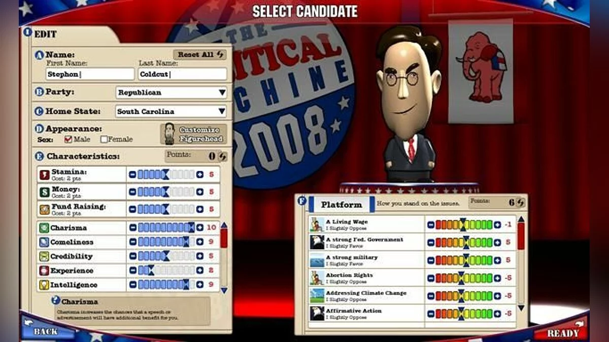 Скриншоты из Political Machine 2008 / Картинка 8