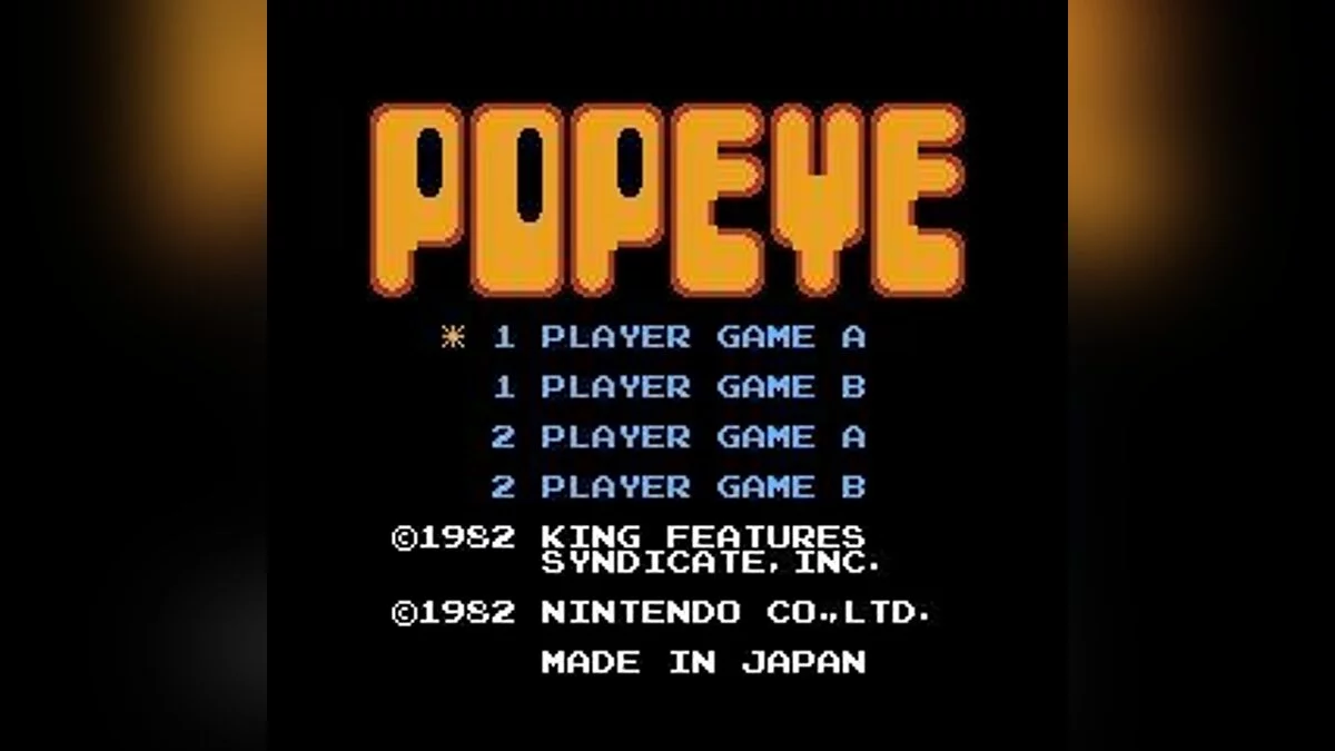 Скриншоты из Popeye (1983) / Картинка 1