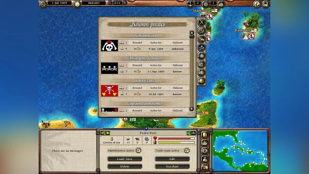 Скриншоты из Port Royale 2 / Картинка 41