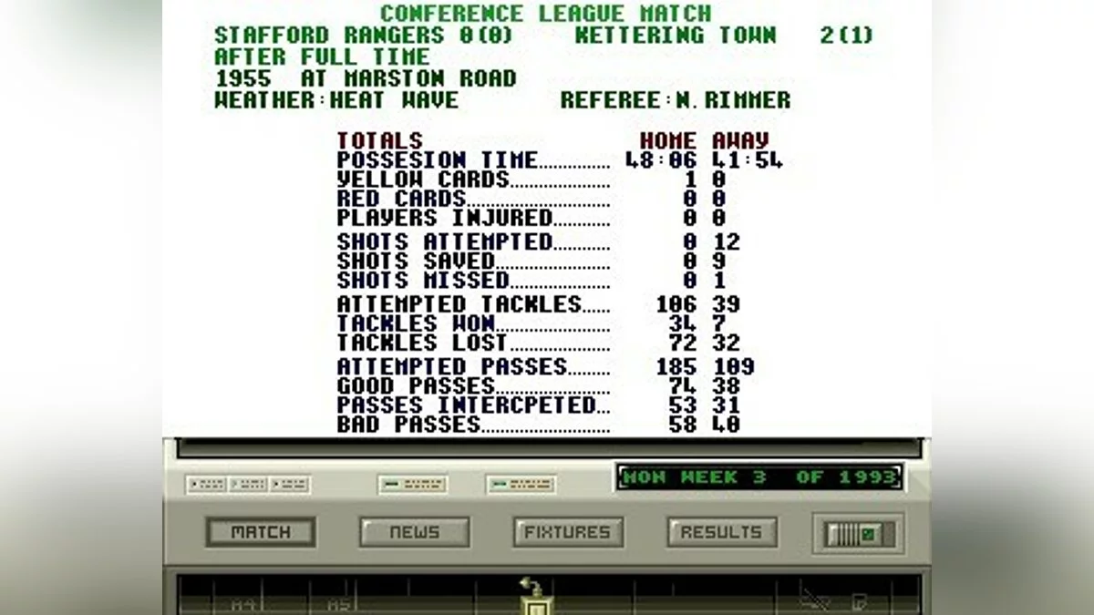 Скриншоты из Premier Manager 2 / Картинка 20