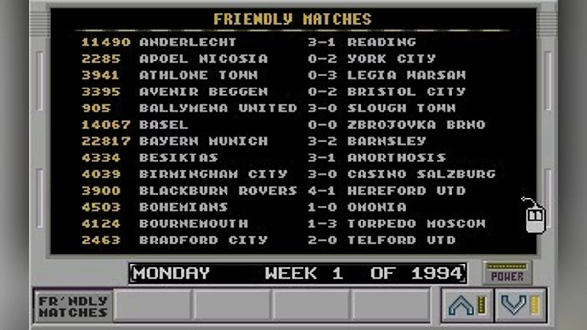 Скриншоты из Premier Manager 2 / Картинка 38