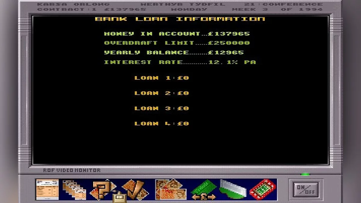 Скриншоты из Premier Manager 3 / Картинка 64