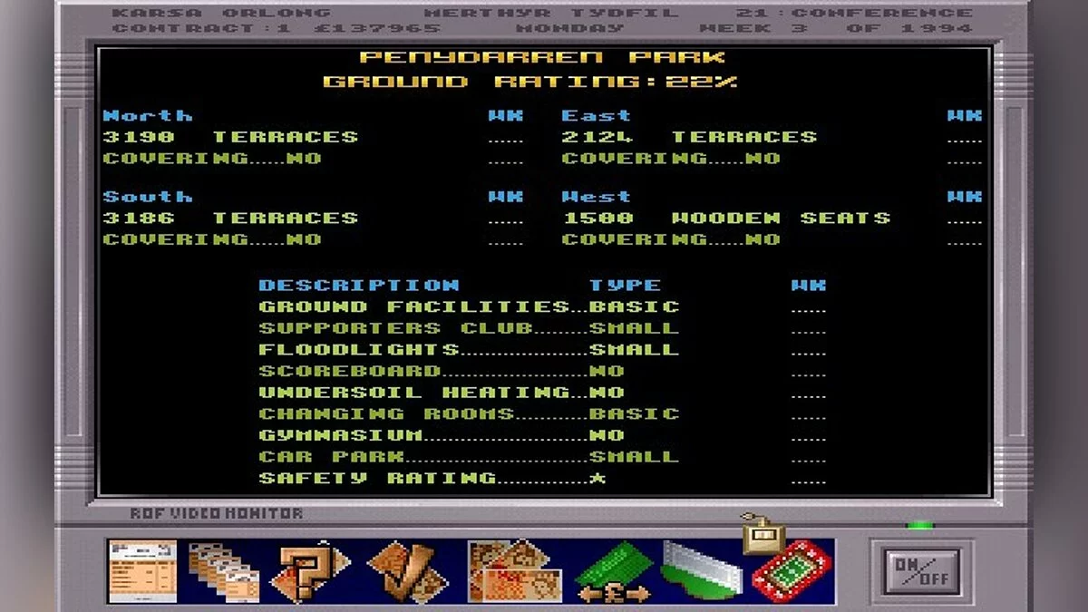 Скриншоты из Premier Manager 3 / Картинка 67