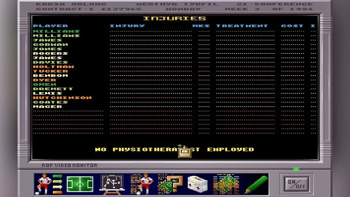 Скриншоты из Premier Manager 3 / Картинка 68